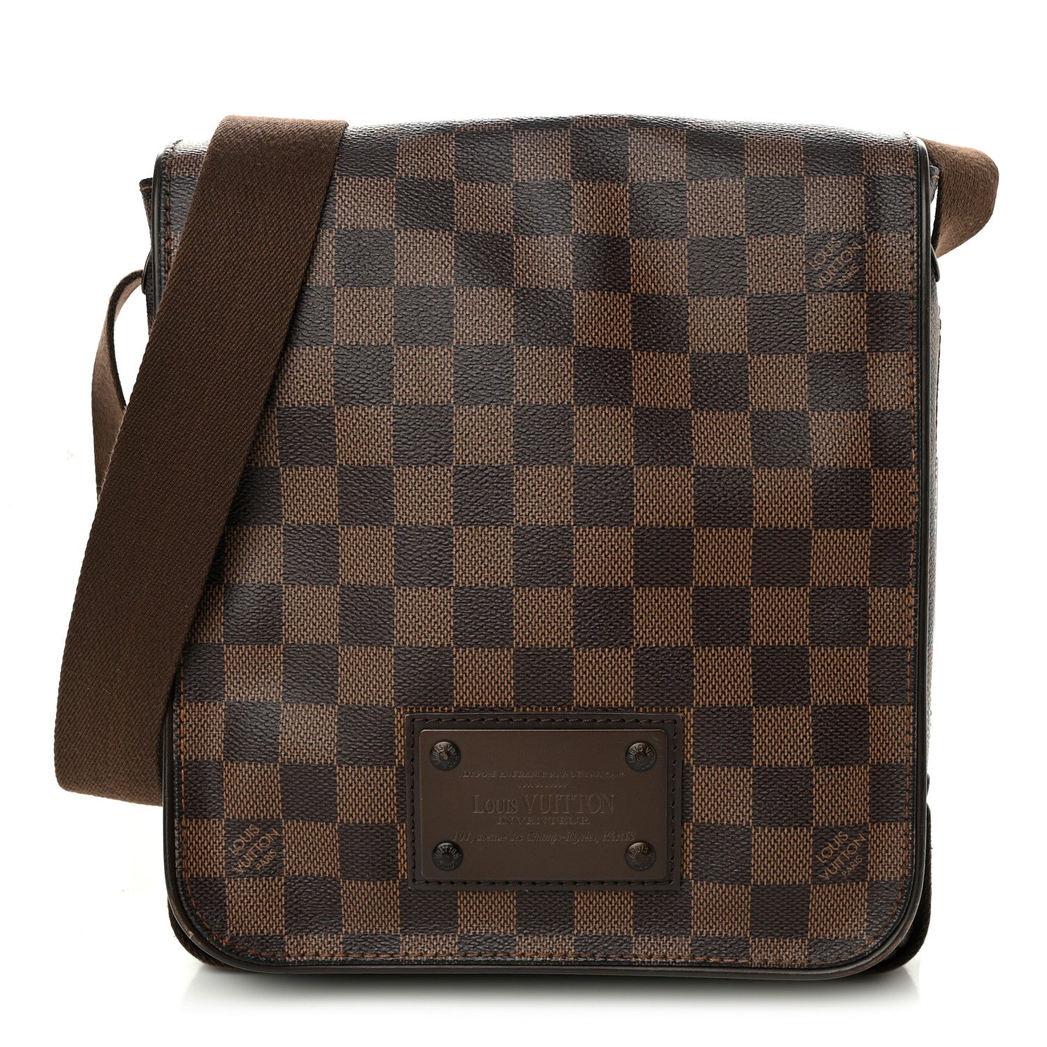 Louis Vuitton Damier Ebene Brooklyn PM 1 of 15