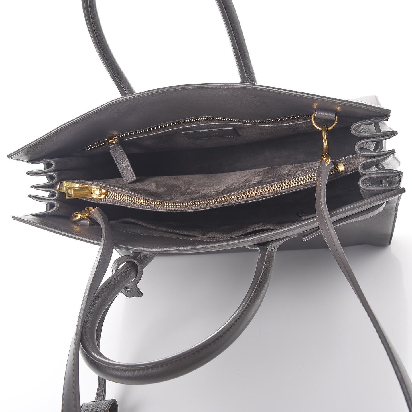 Calfskin Small Sac De Jour Fog
