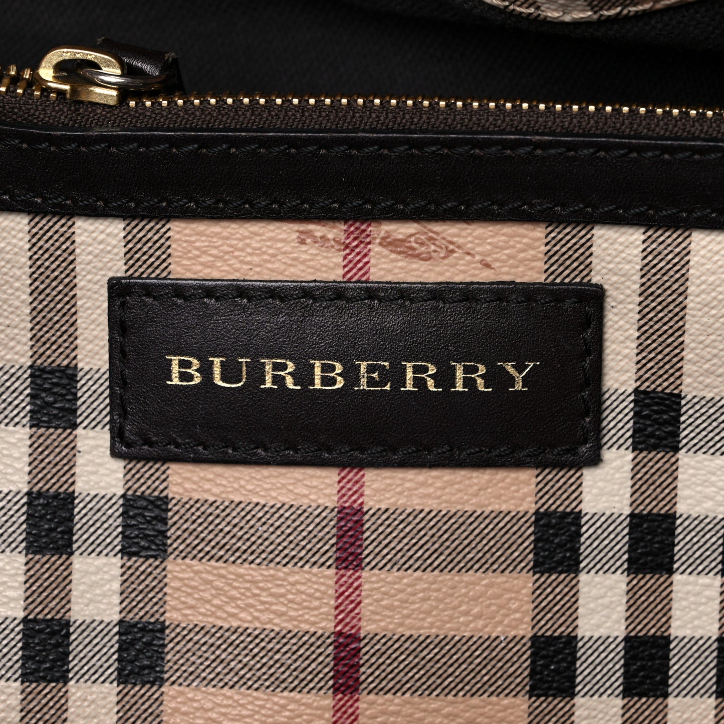 Haymarket Check Large Canterbury Tote Chocolate