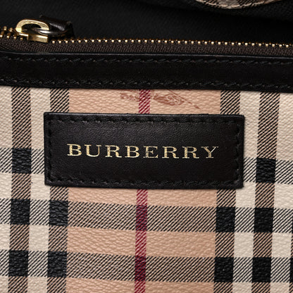 Burberry Haymarket Check Large Canterbury Tote Chocolate 6 of 26
