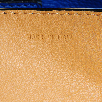 Proenza Schouler Leather Double Sided PS Courier Bag Blue Honey 9 of 10