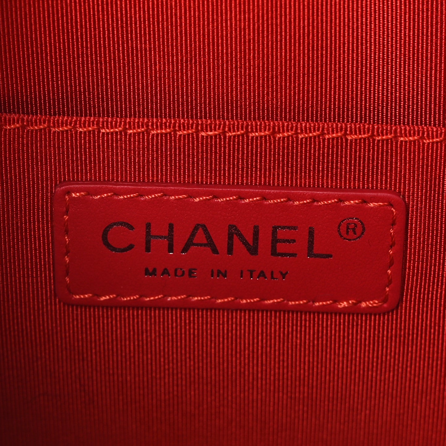 Lambskin Quilted Mini CC Box Camera Bag Red