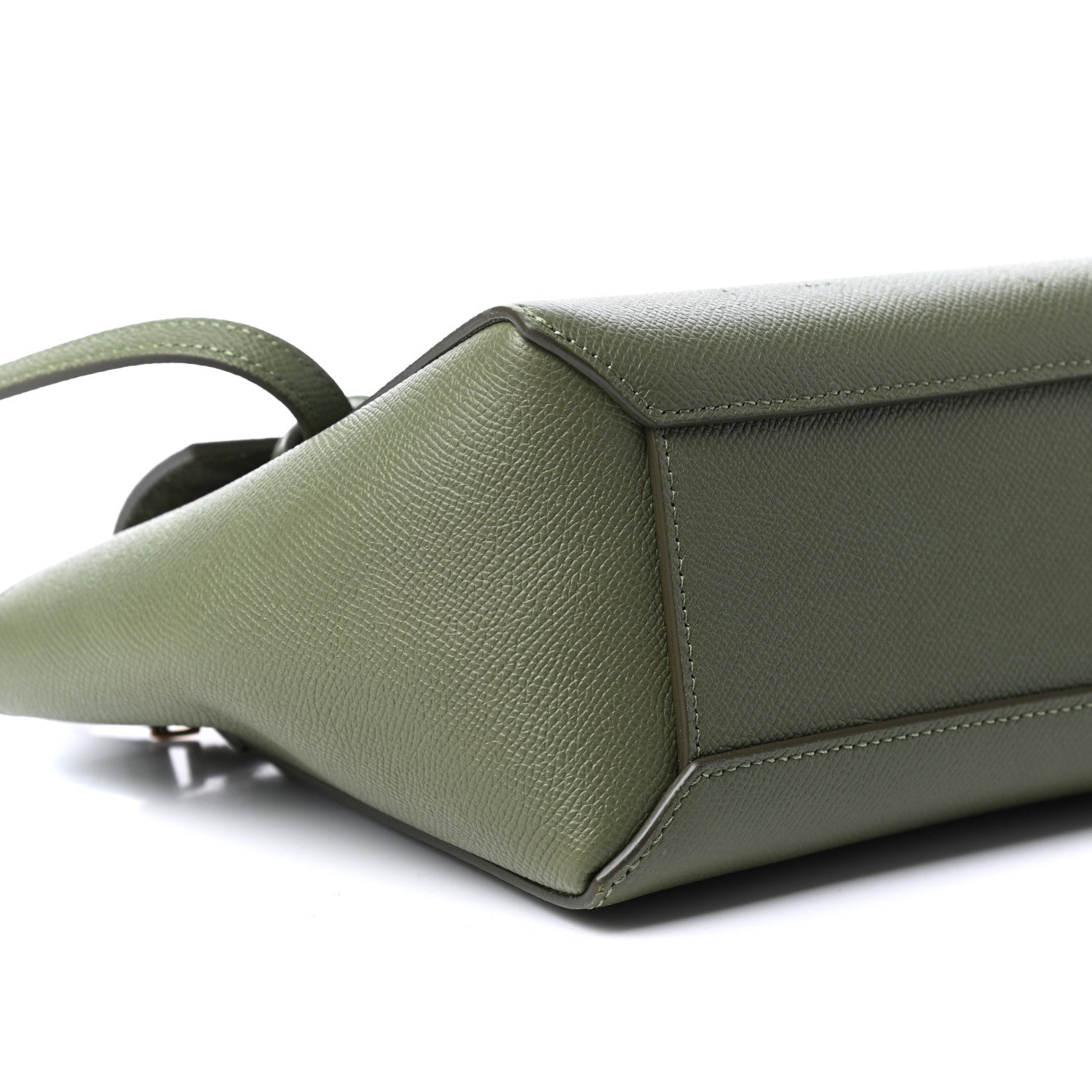 Celine Grained Calfskin Nano Belt Bag Light Khaki 9 of 11