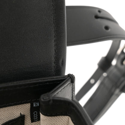 Gucci Calfskin Bamboo Mini 1947 Belt Bag 85 34  Black 11 of 13