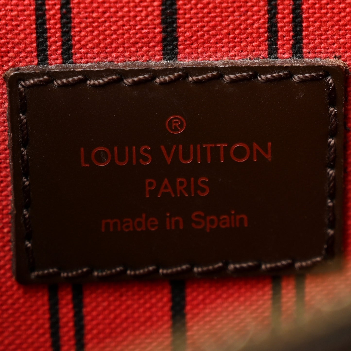 Damier Ebene Neverfull MM GM Pochette