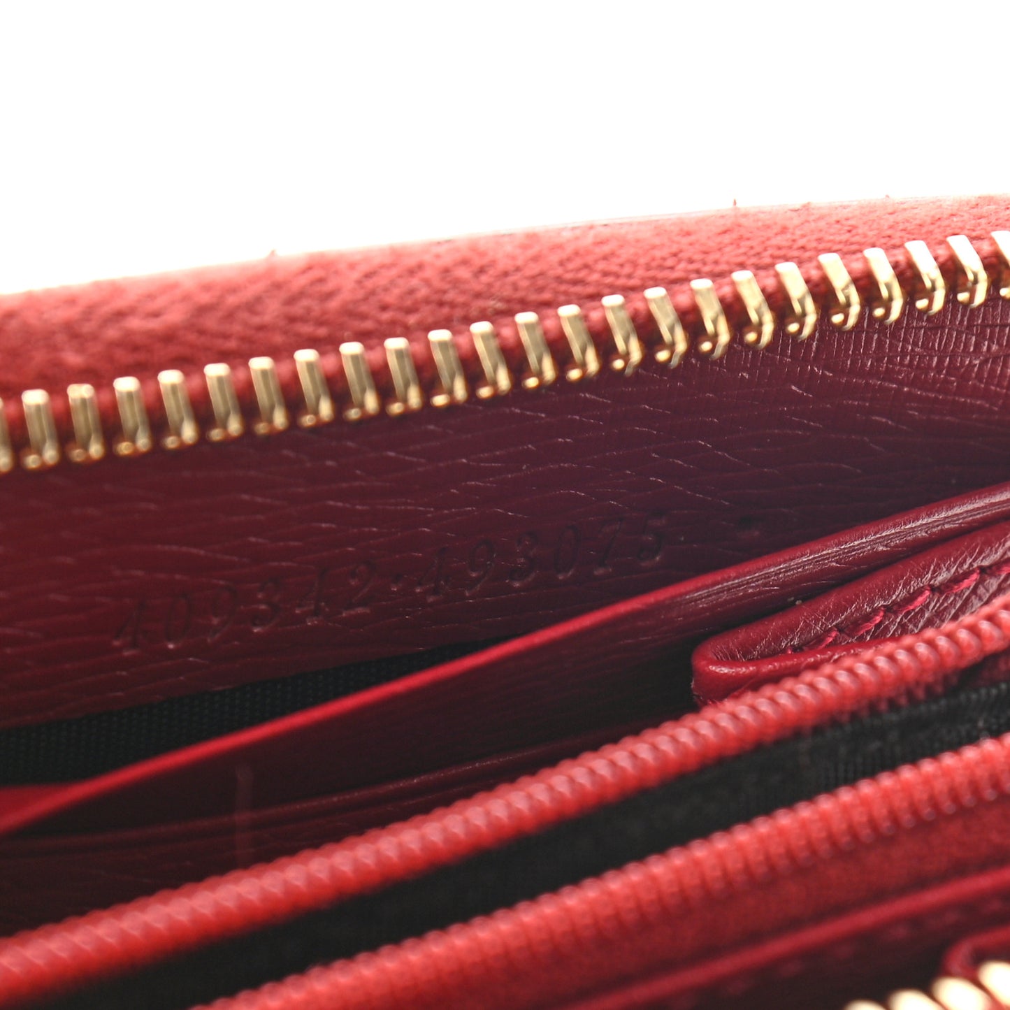 Calfskin Blooms Print Icon Zip Around Wallet Romantic Cherry Multicolor