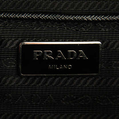 Prada Saffiano Large Galleria Double Zip Tote Black 7 of 9