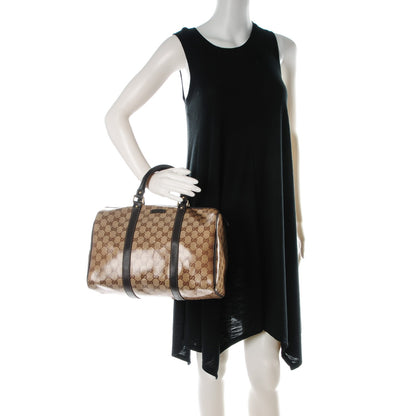 Gucci Crystal Monogram Medium Joy Boston Dark Brown 2 of 7