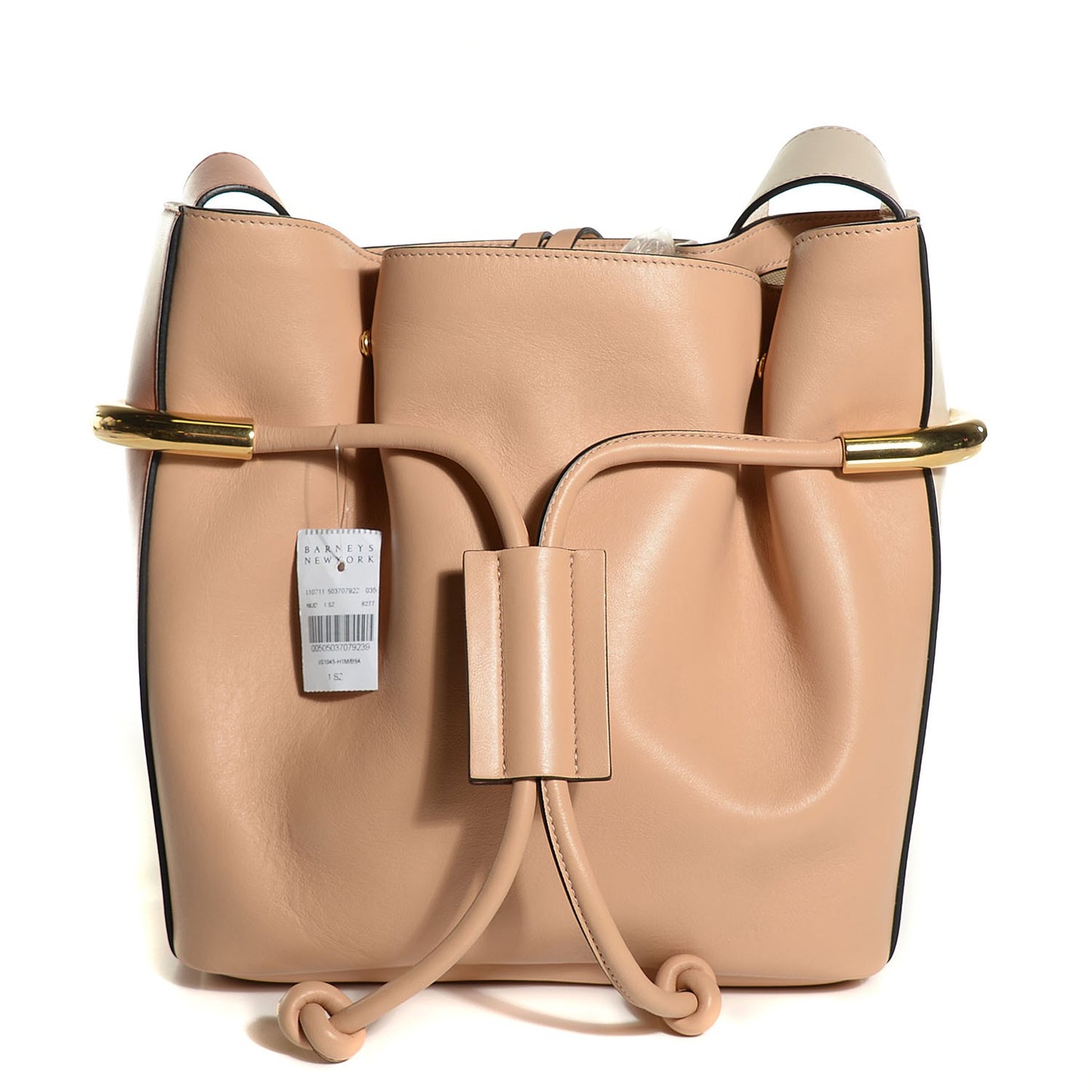 Calfskin Small Emma Bucket Blush Nude