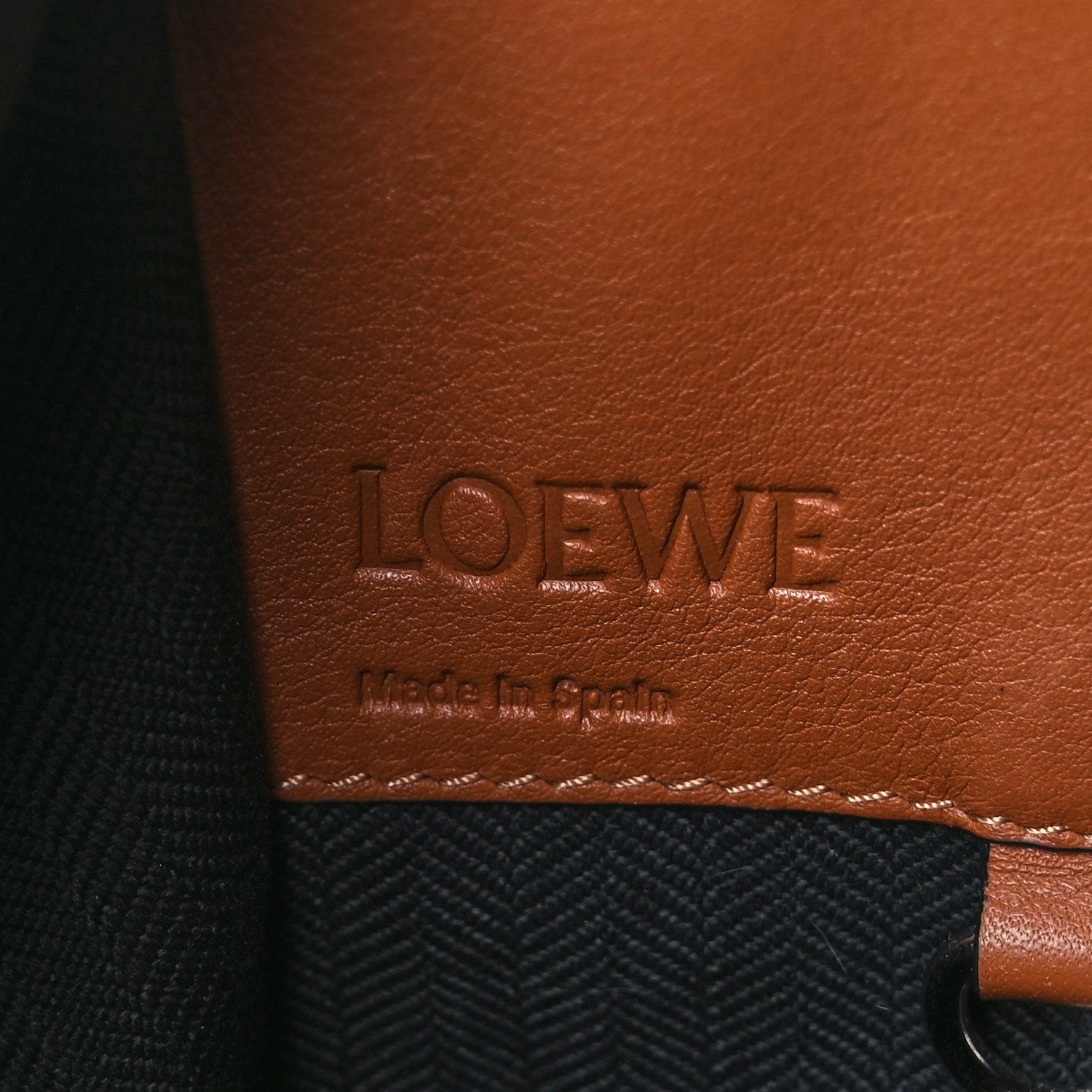 Loewe Calfskin Small Hammock Shoulder Bag Tan 5 of 10