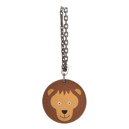 Hermes Togo Lion Bag Charm Gold 1 of 4