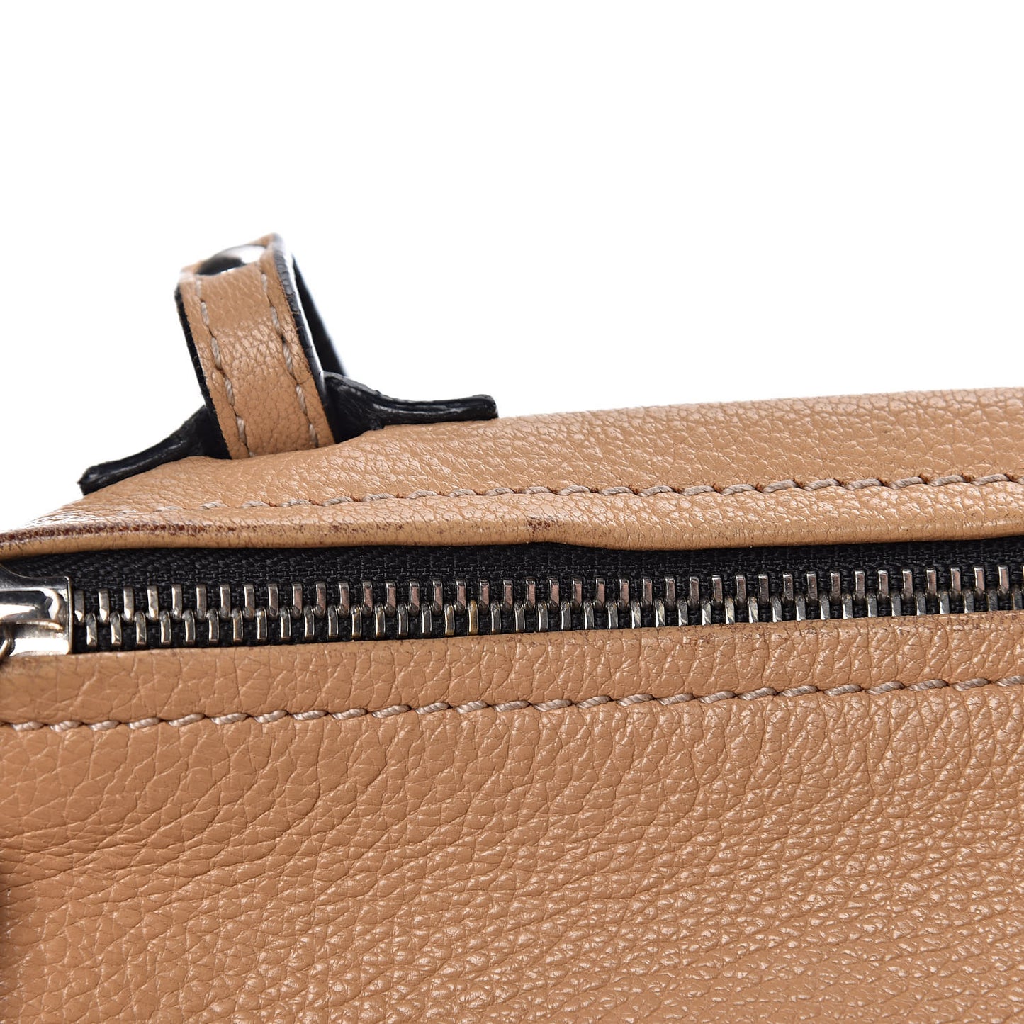 Sugar Goatskin Mini Bi-Color Pandora Light Beige