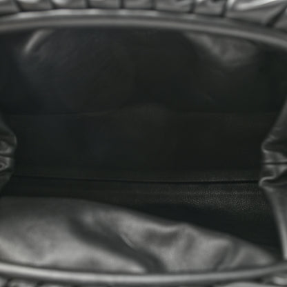 Bottega Veneta Smooth Butter Calf The Pouch Oversized Clutch Black 5 of 10