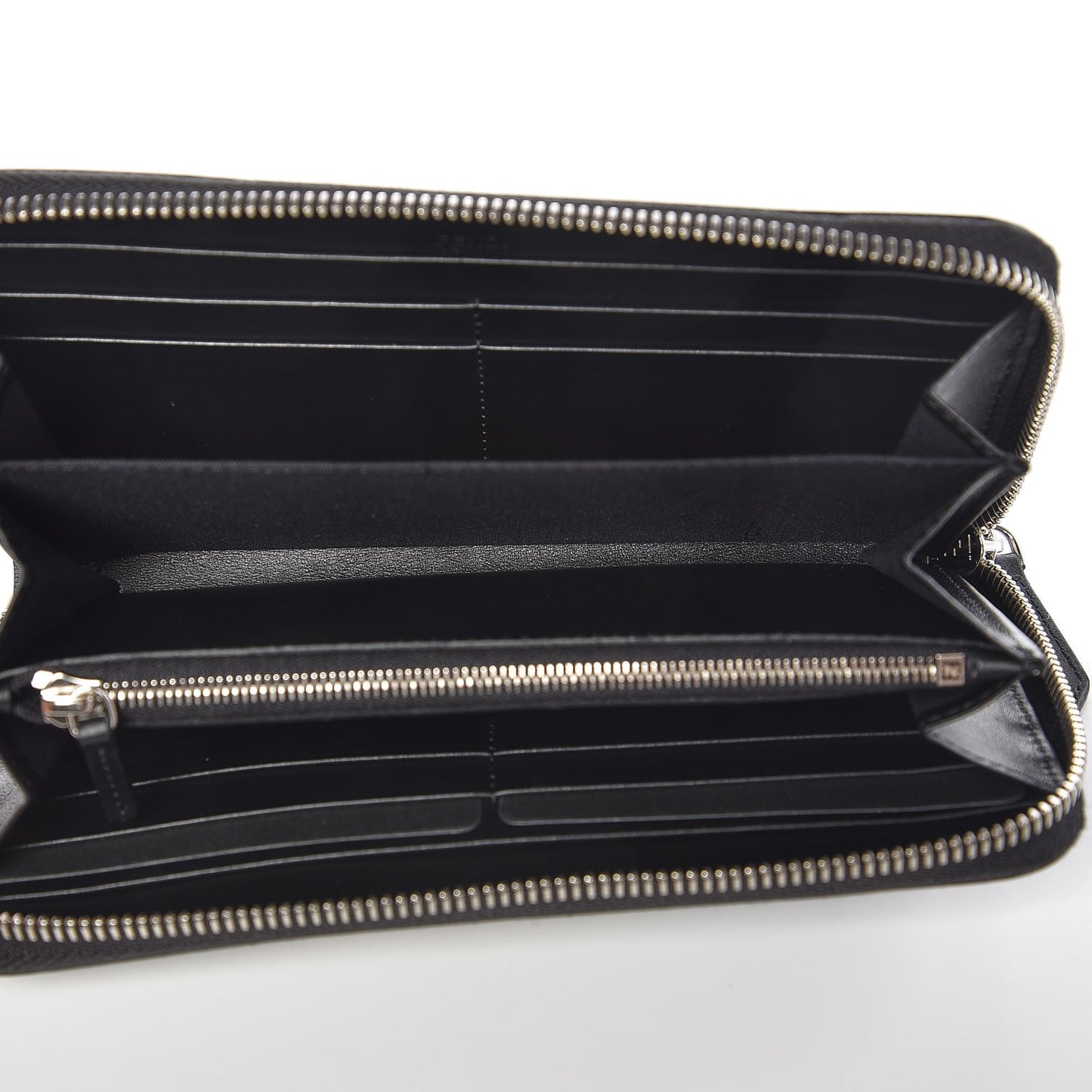 Vitello Liberty Fun Fair Studded Zip Around Wallet Black Multicolor