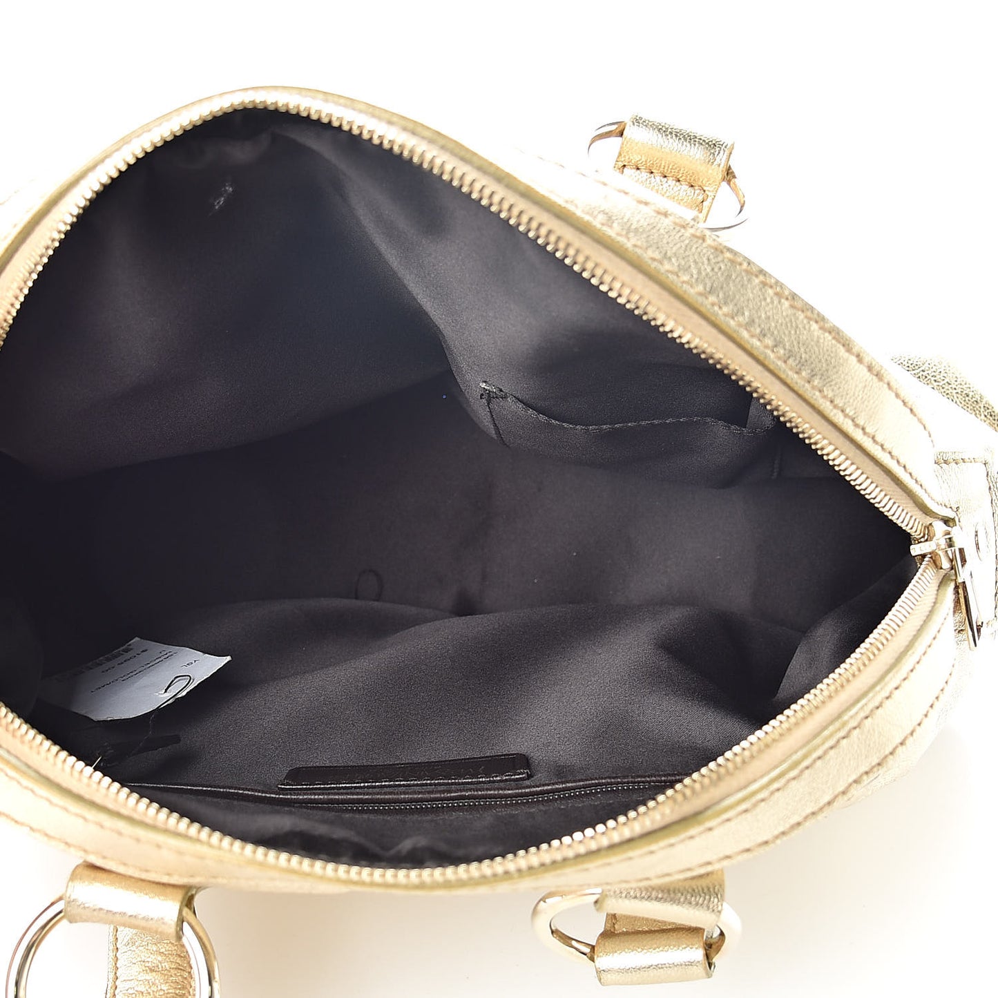 Metallic Calfskin Medium Muse Gold