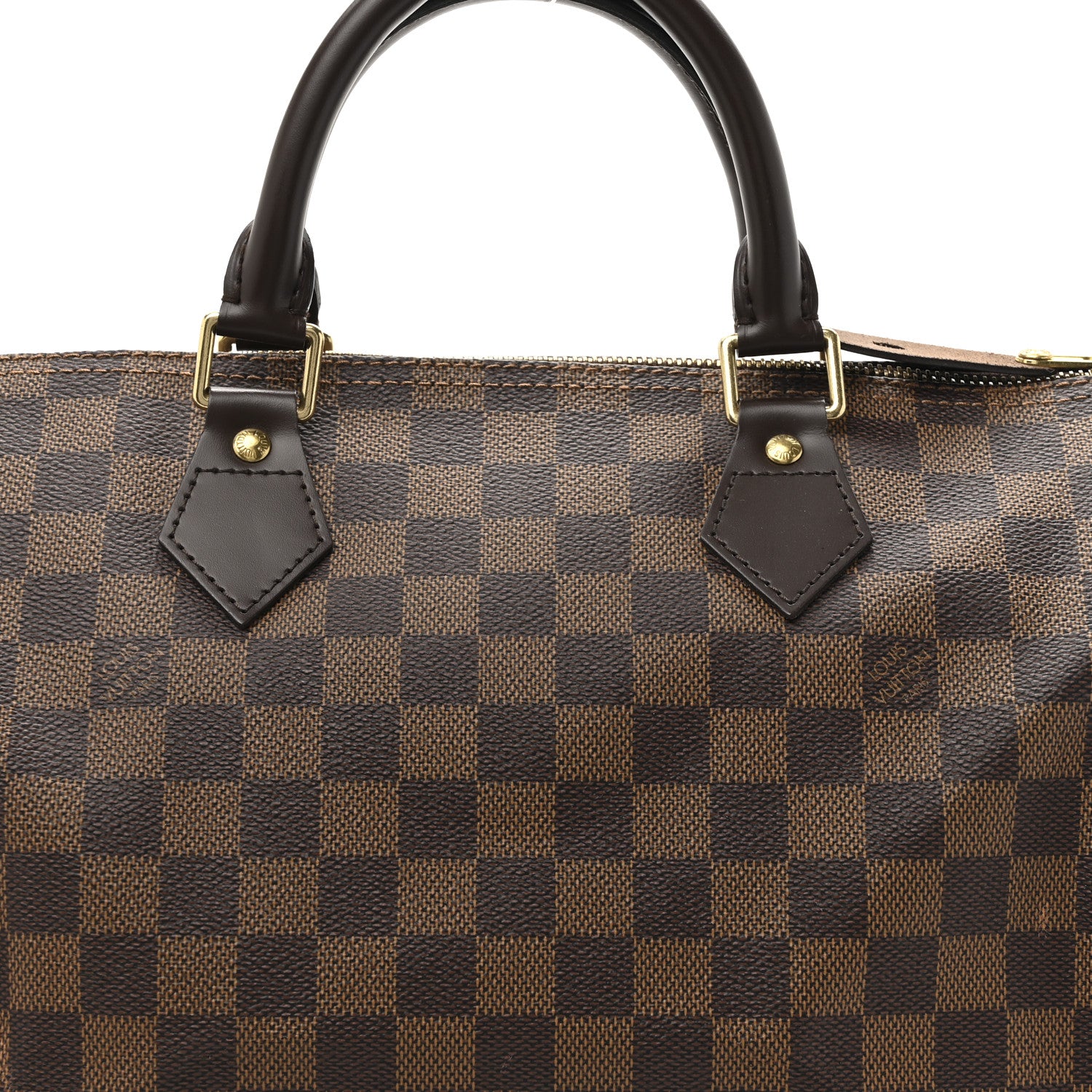 Louis Vuitton Damier Ebene Speedy 30 7 of 9