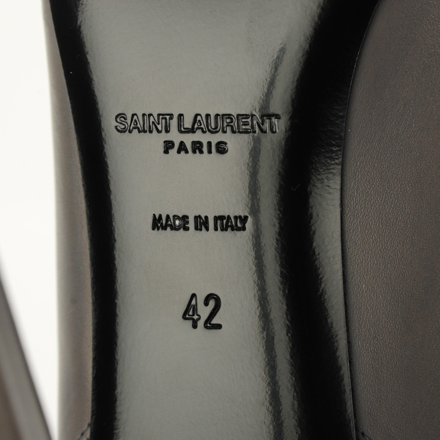 Saint Laurent Calfskin Classic Paris Chelsea 105 Ankle Boots 42 Earth 6 of 6