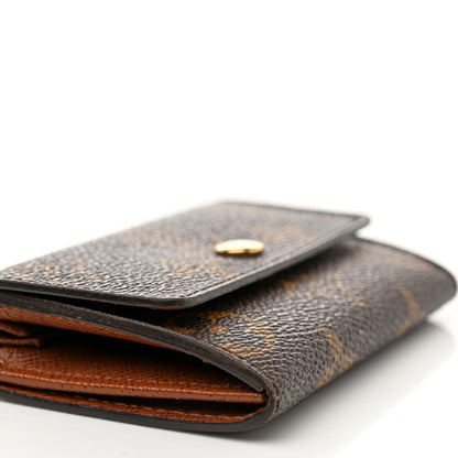 Louis Vuitton Monogram Porte-Monnaie Plat Coin Purse 9 of 9