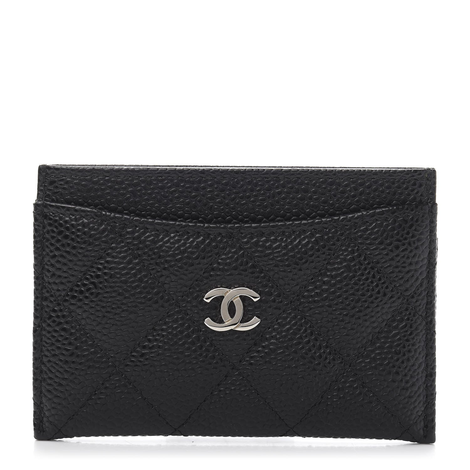 Chanel Caviar Quilted Card Holder Black 1 of 11