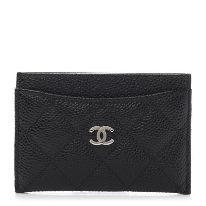 Chanel Caviar Quilted Card Holder Black 1 of 11