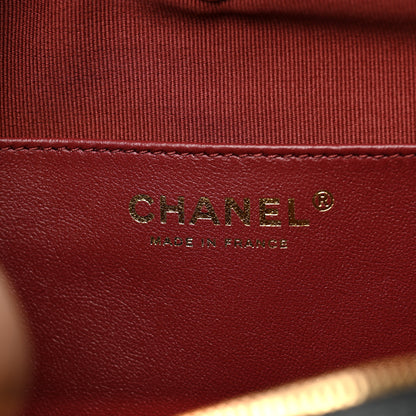 Chanel Lambskin Quilted CC In Love Heart Bag Black 6 of 10