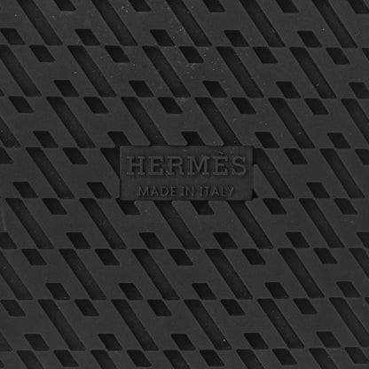 Hermes Nappa Extra Sandals 38 Black 6 of 8