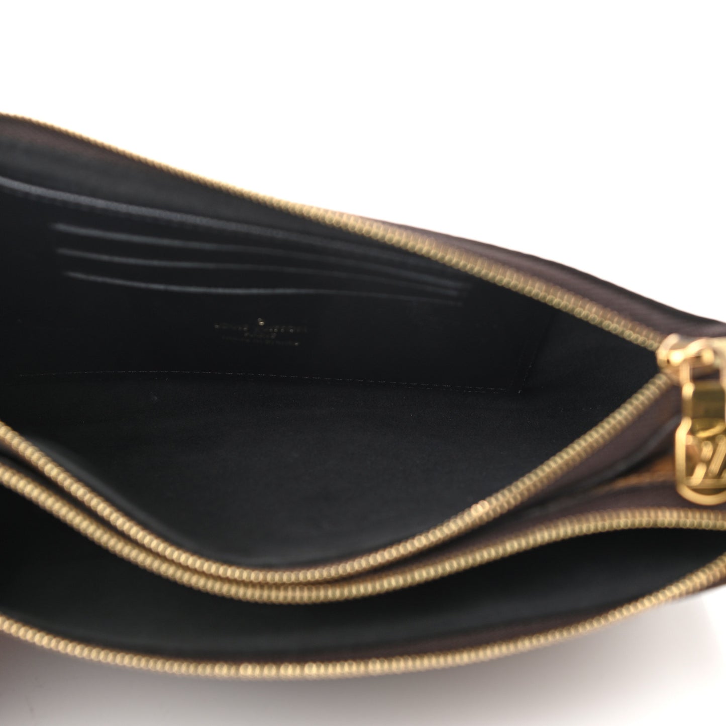 Reverse Monogram Giant Double Zip Pochette