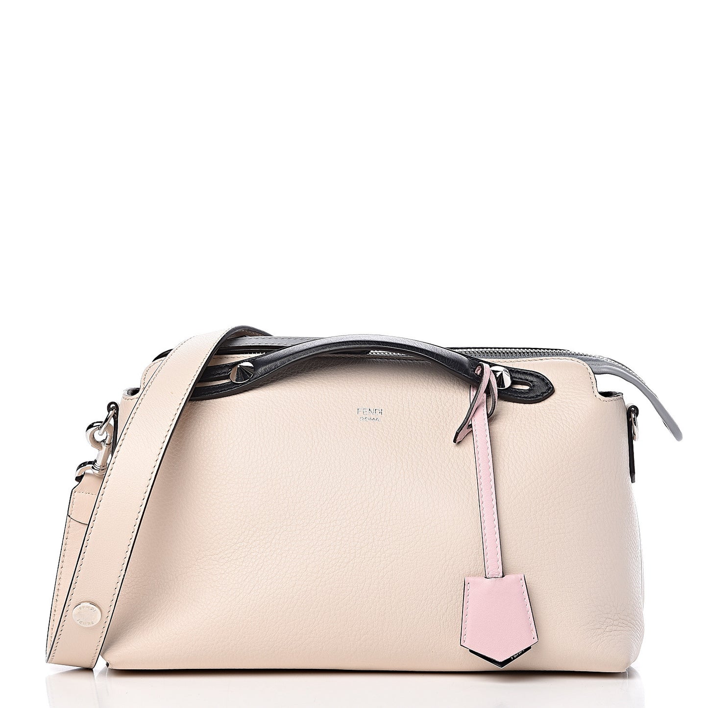 Vitello Dolce 4 Color Medium By The Way Boston Bag Camelia Peonia Multicolor
