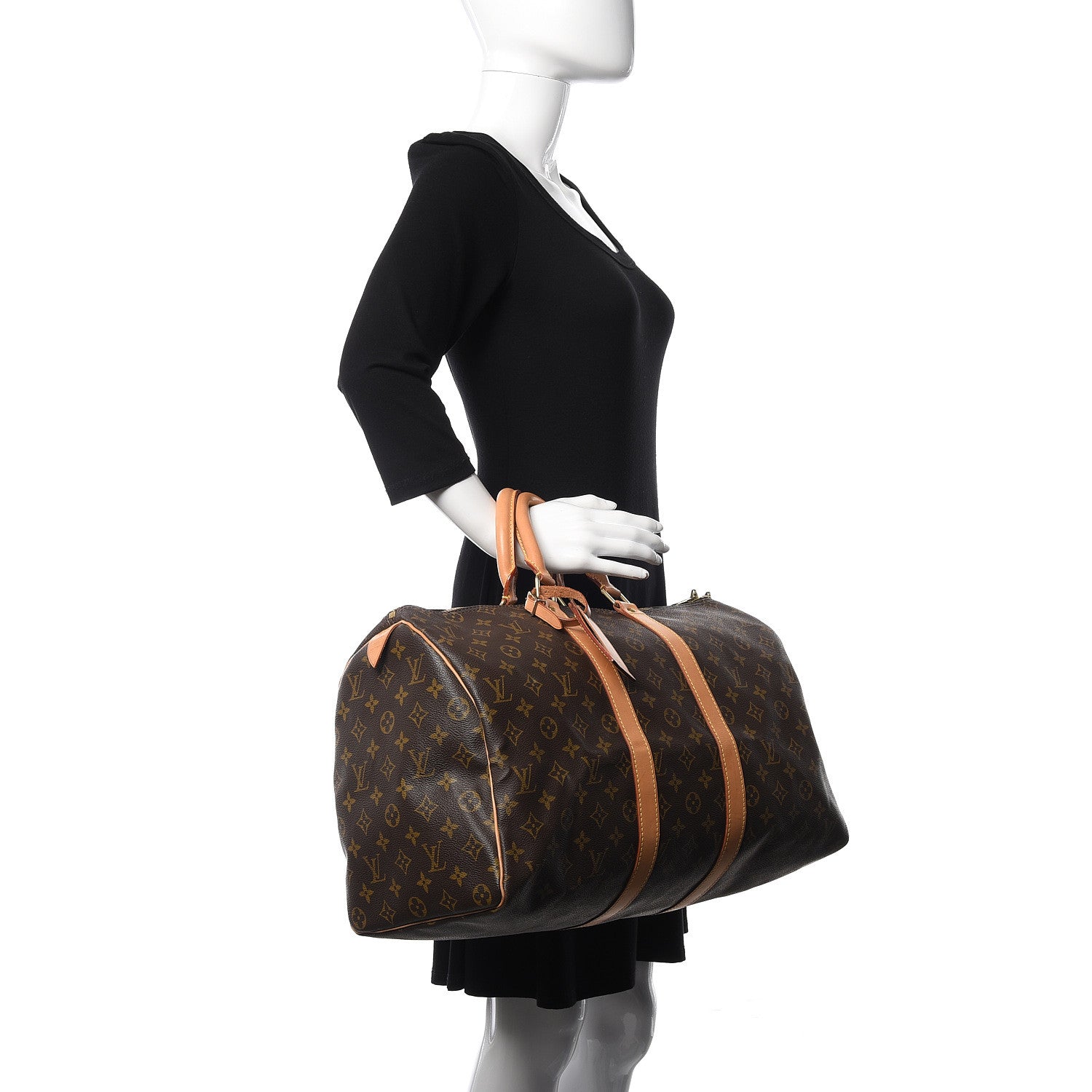 Louis Vuitton Monogram Keepall 45 2 of 10