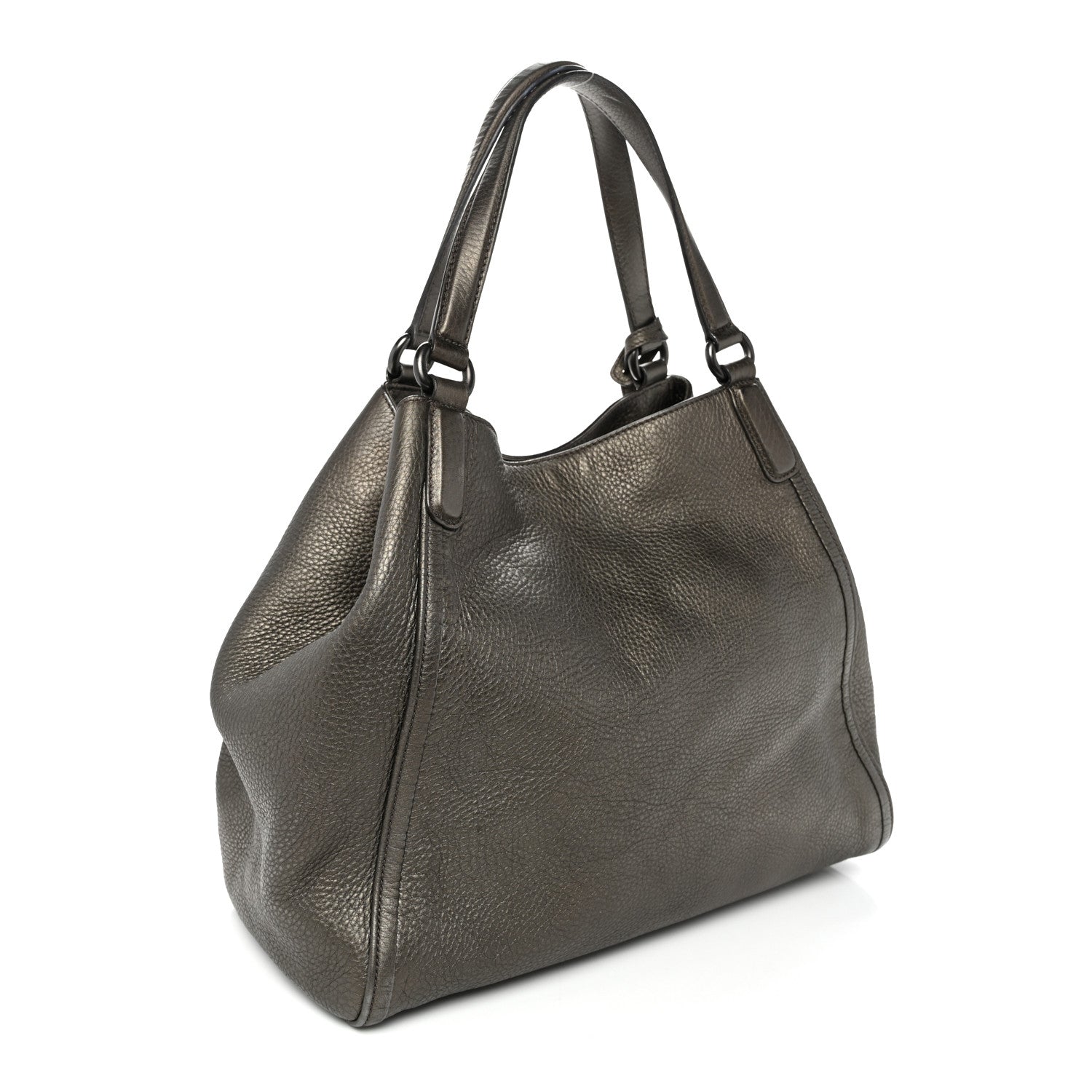 Gucci Metallic Cellarius Calfskin Medium Soho Shoulder Bag Sasso 3 of 10