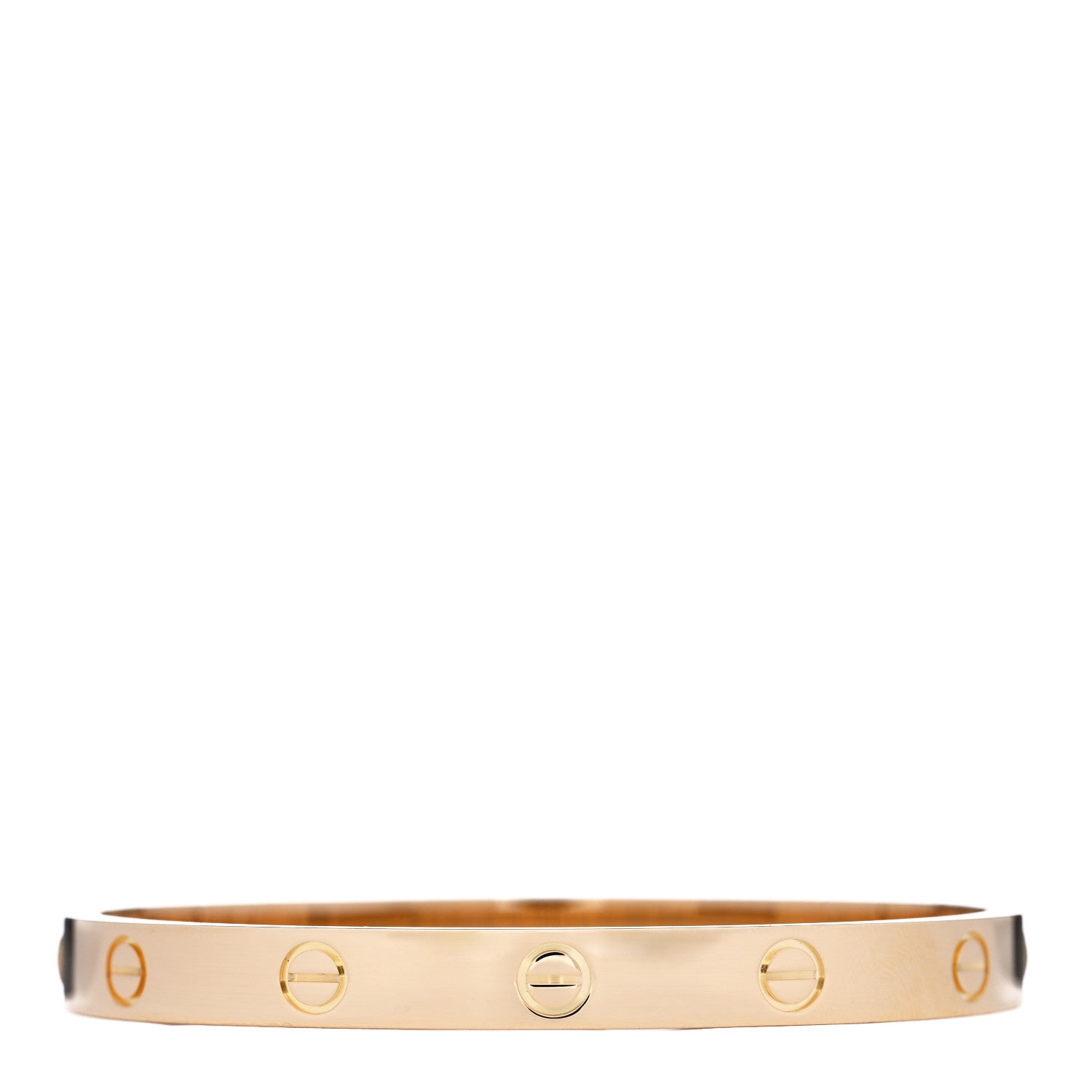 Cartier 18K Yellow Gold LOVE Bracelet 17 1 of 3