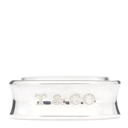 Tiffany Sterling Silver 1837 Square Ring 54 7 1 of 6