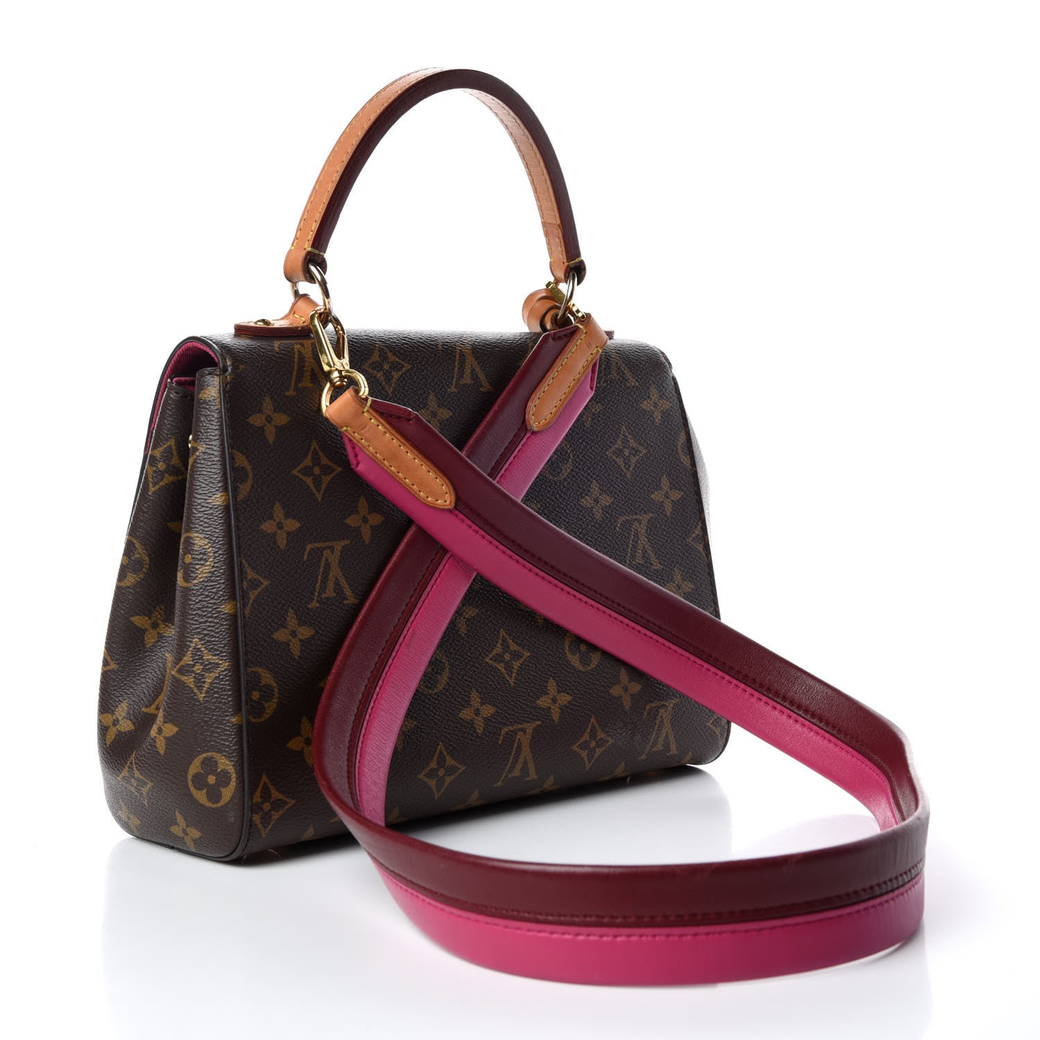Louis Vuitton Monogram Cluny BB Pink 3 of 10