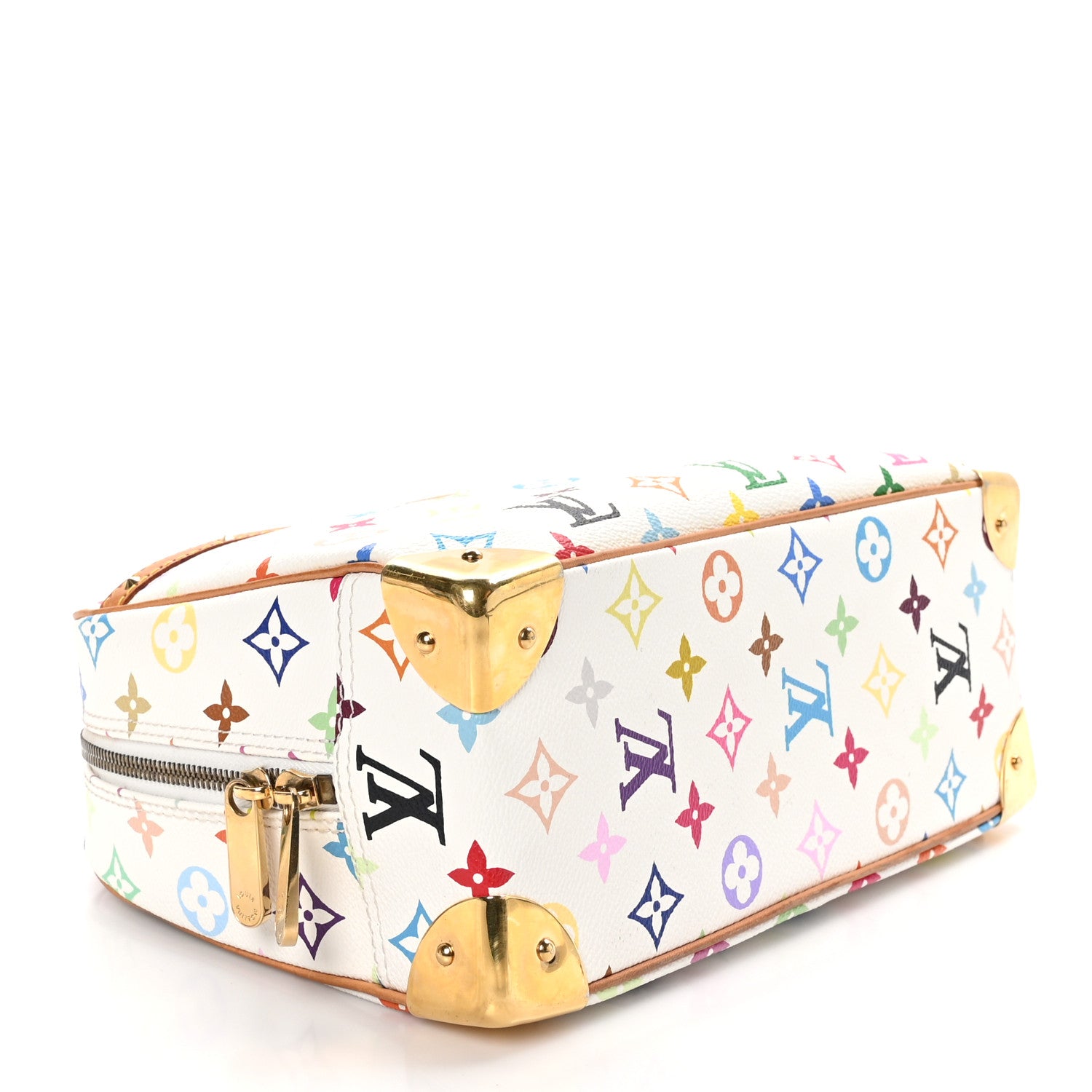 Louis Vuitton Monogram Multicolor Trouville White 4 of 9