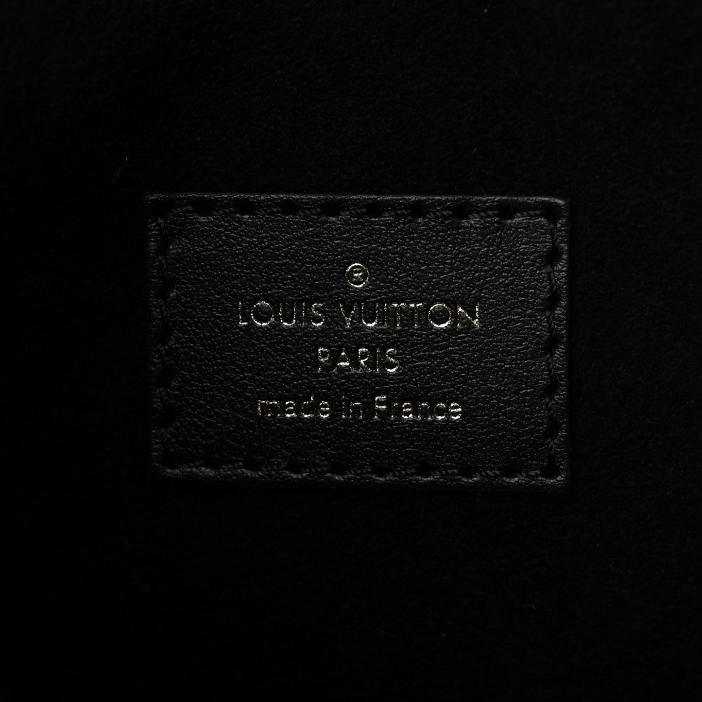 Empreinte Monogram Giant Broderies Pochette Metis Black