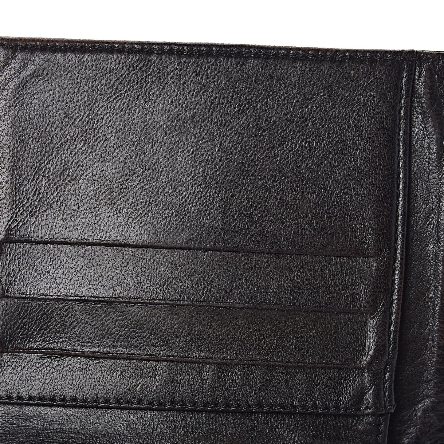 Caviar Timeless CC Compact Wallet Black
