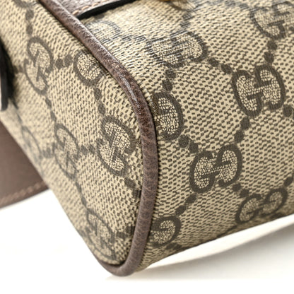 Gucci GG Supreme Monogram Web Small Ophidia Belt Bag 75 30 Dark Brown 9 of 10