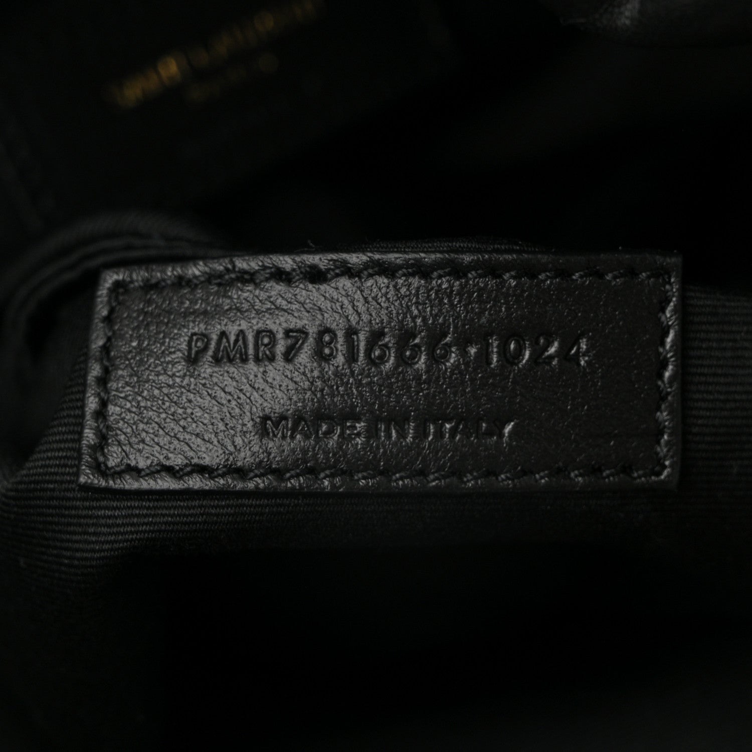 Saint Laurent Lambskin Matelasse Monogram Medium Jamie 4.3 Pochon Black 8 of 12