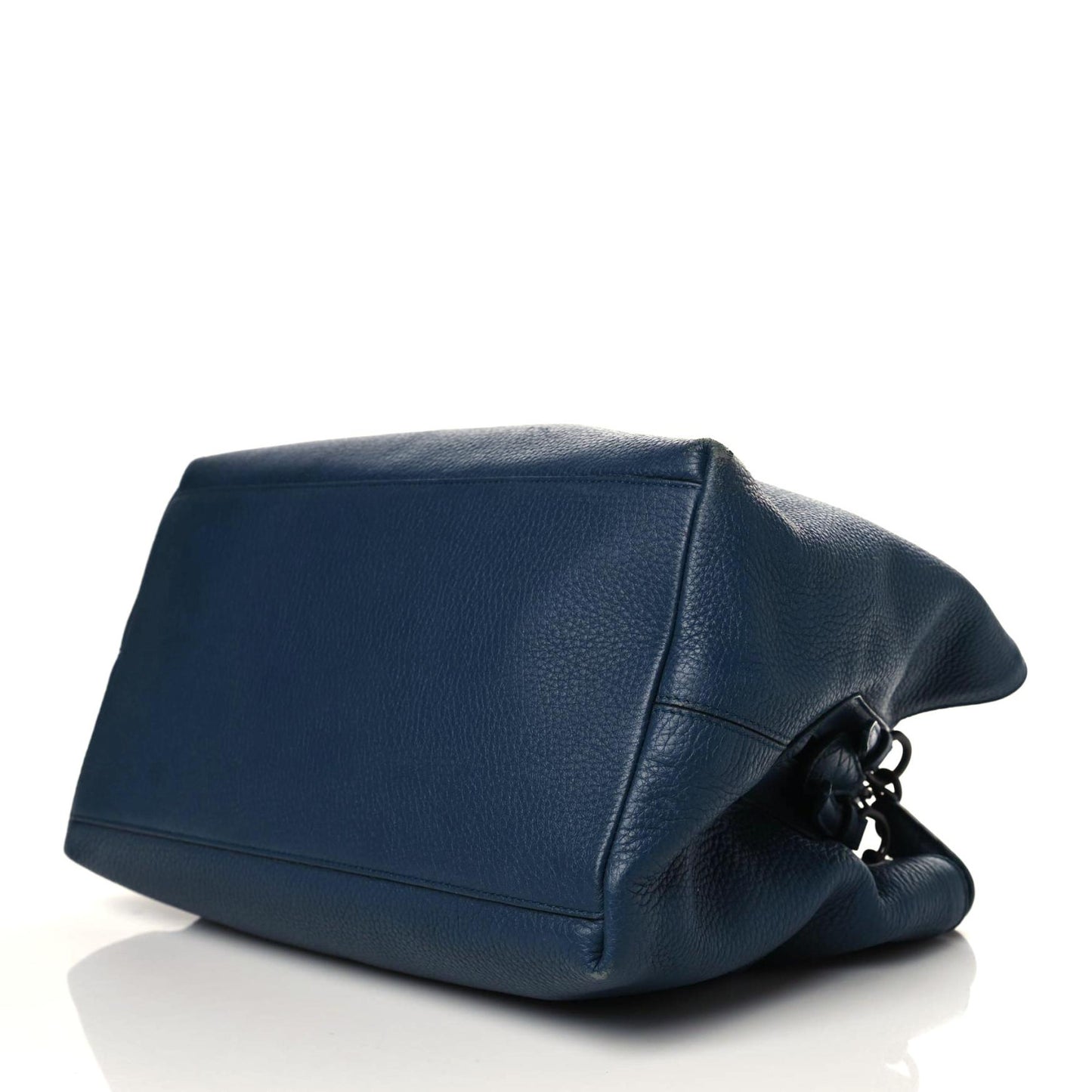 Cervo Deerskin Medium Kyoto Shoulder Bag Denim
