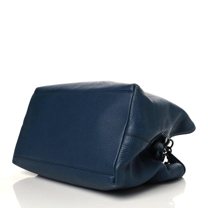 Bottega Veneta Cervo Deerskin Medium Kyoto Shoulder Bag Denim 6 of 10