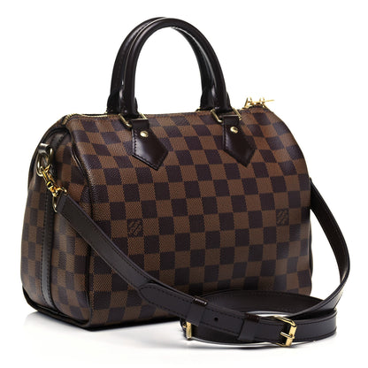 Louis Vuitton Damier Ebene Speedy Bandouliere 25 4 of 11