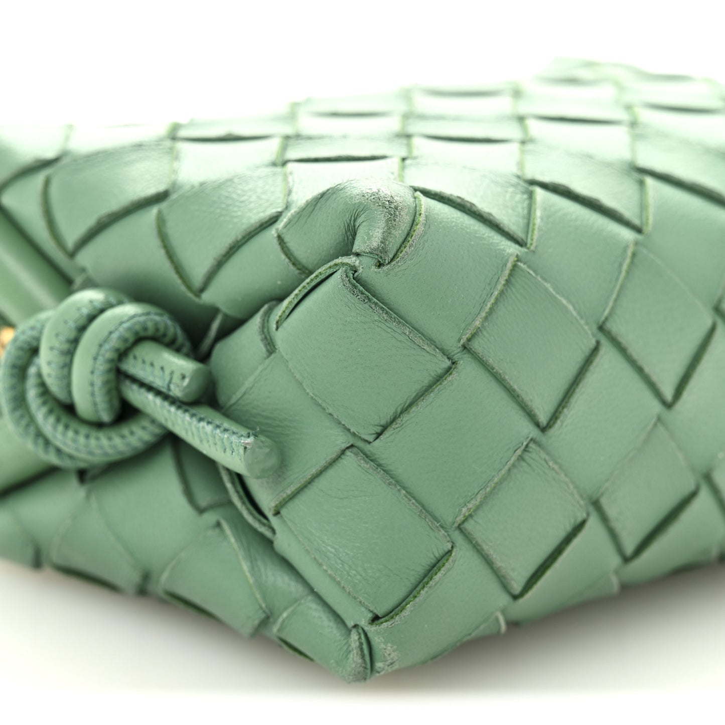 Nappa Intrecciato Candy Loop Camera Bag Mermaid