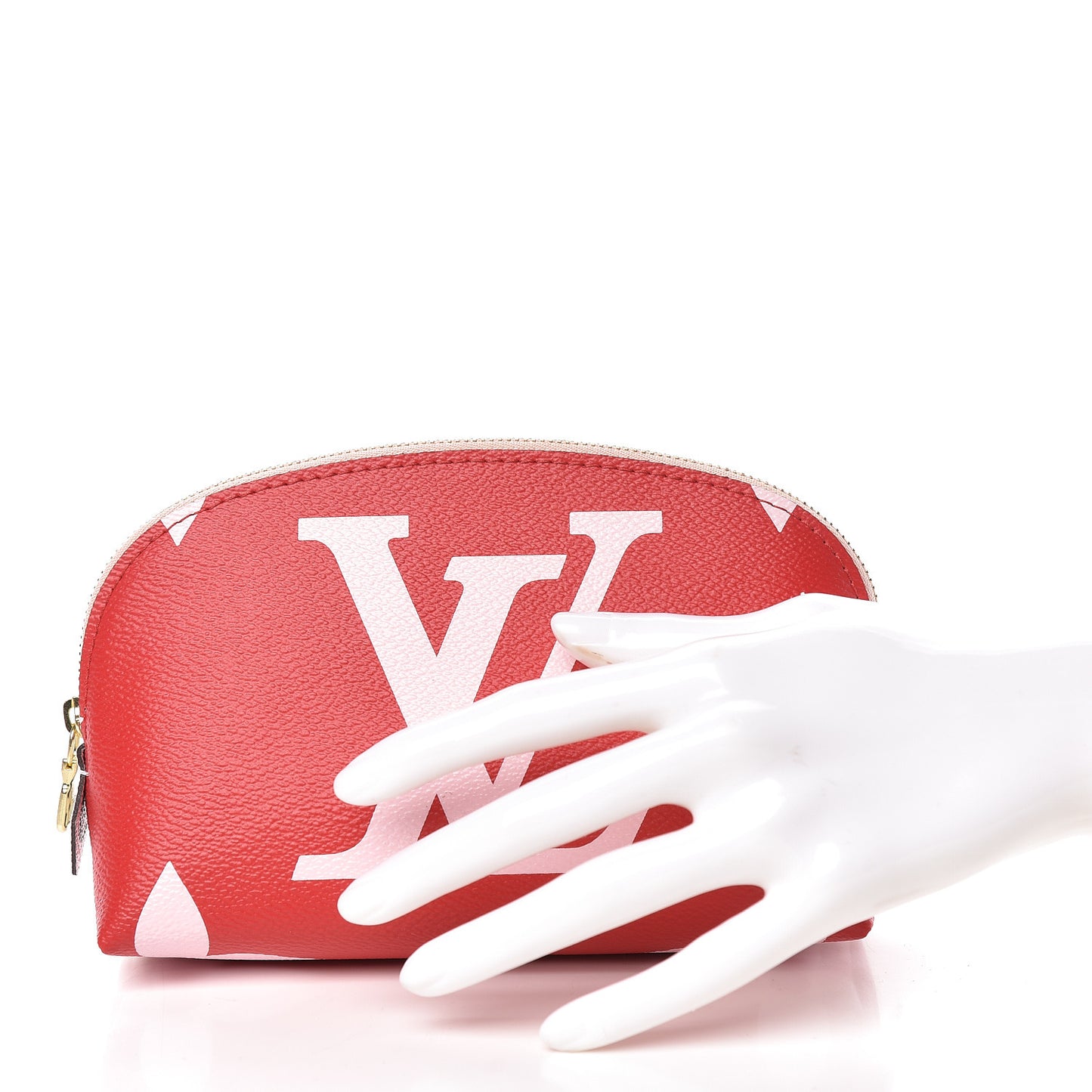 Monogram Giant Cosmetic Pouch Rouge