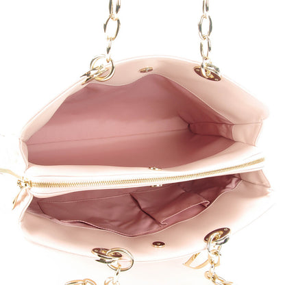 Christian Dior Lambskin Cannage Medium Dior Soft Zipped Shopping Tote Rose Poudre 5 of 7