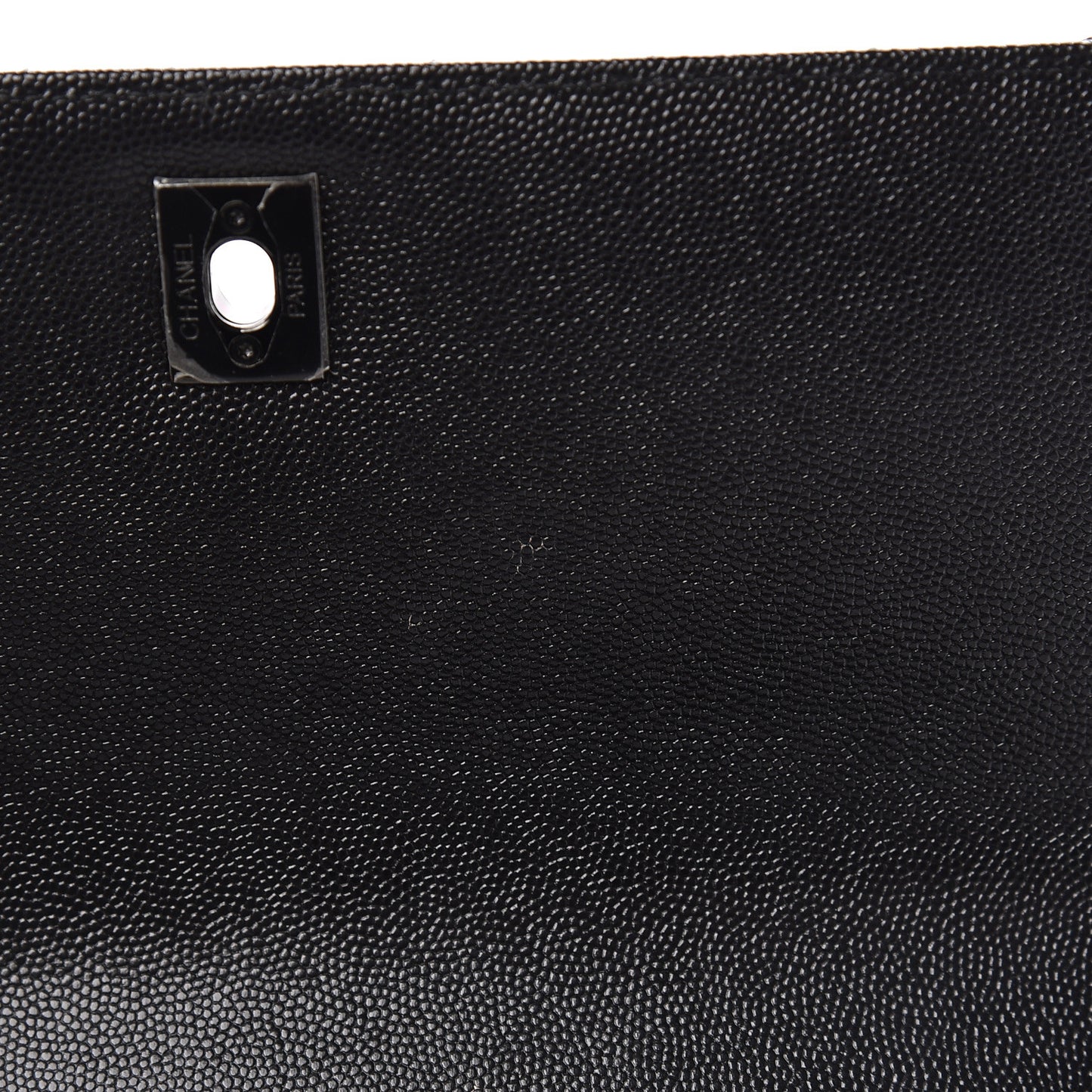 Caviar Chevron Quilted Small Coco Handle Flap So Black