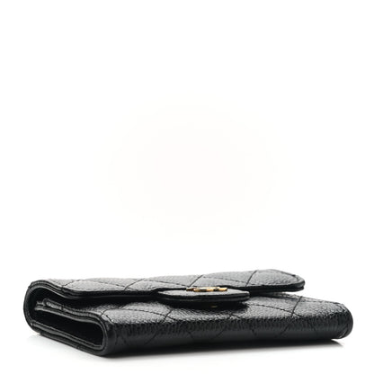 Chanel Caviar Quilted Flap Card Holder Black 4 of 9