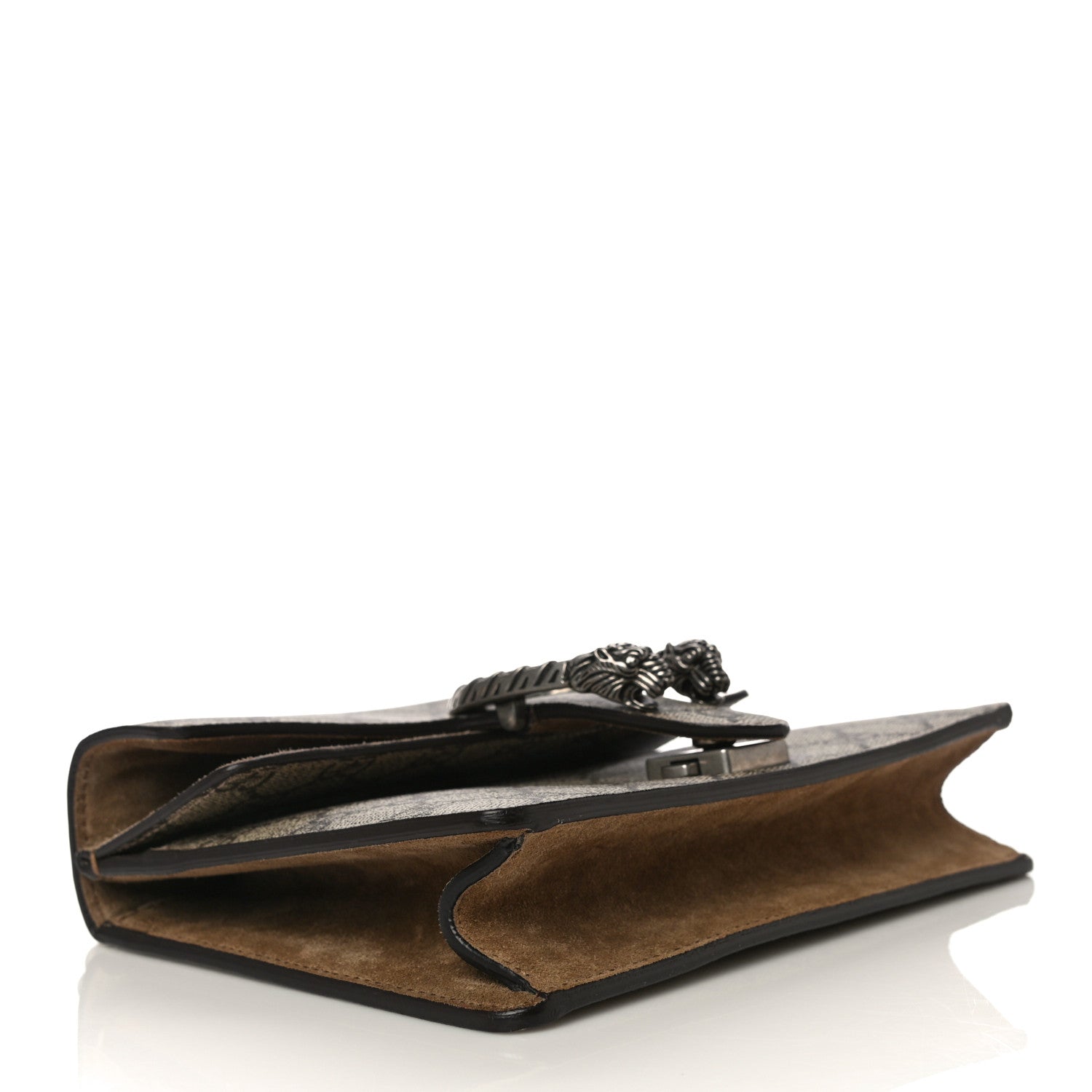 Gucci GG Supreme Monogram Mini Dionysus Shoulder Bag Taupe 3 of 14