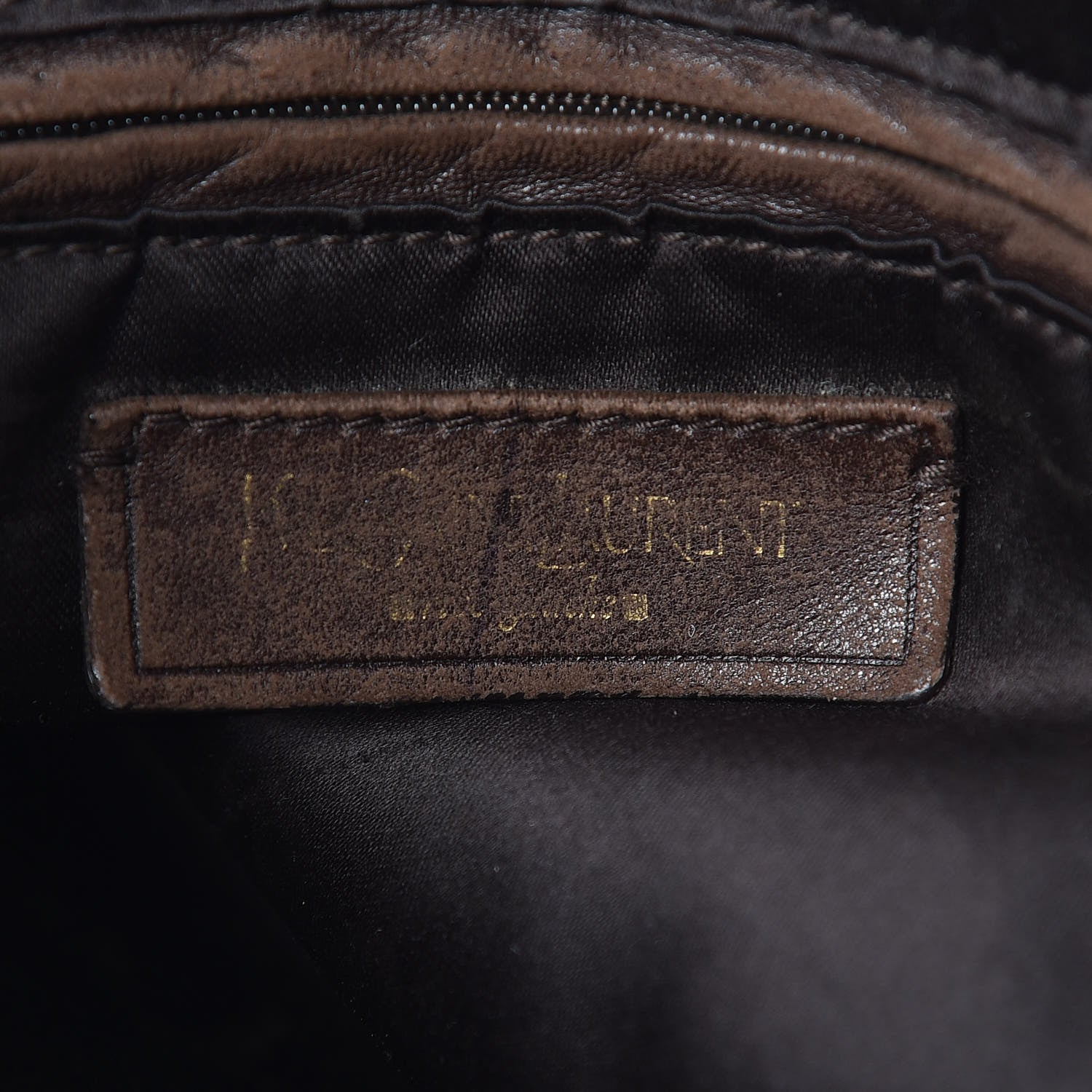 Saint Laurent Calfskin Large Muse Dark Brown 6 of 30