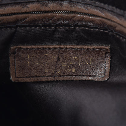 Saint Laurent Calfskin Large Muse Dark Brown 6 of 30
