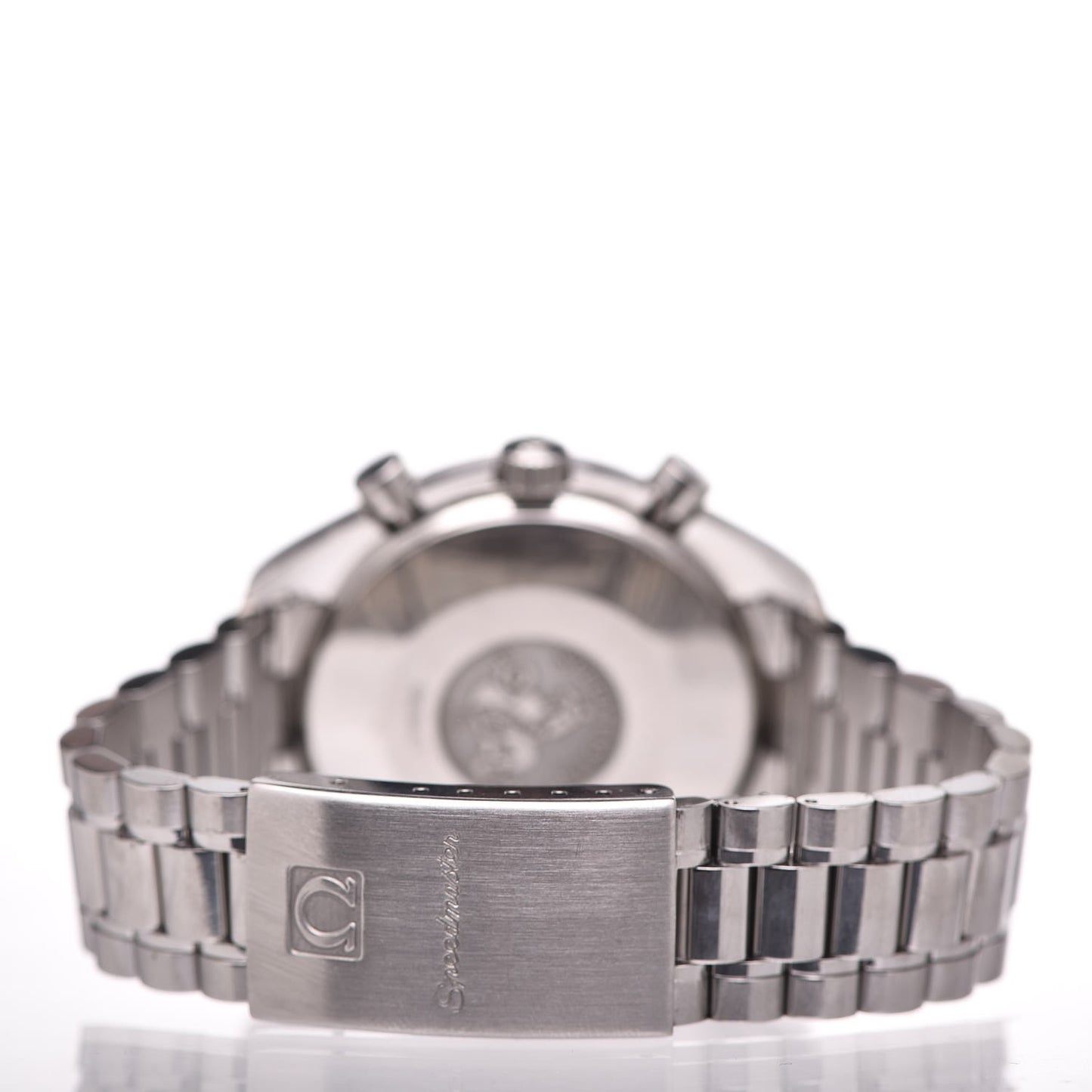 Stainless Steel 39mm Speedmaster Chronograph Automatic Watch Black 3510.50.00